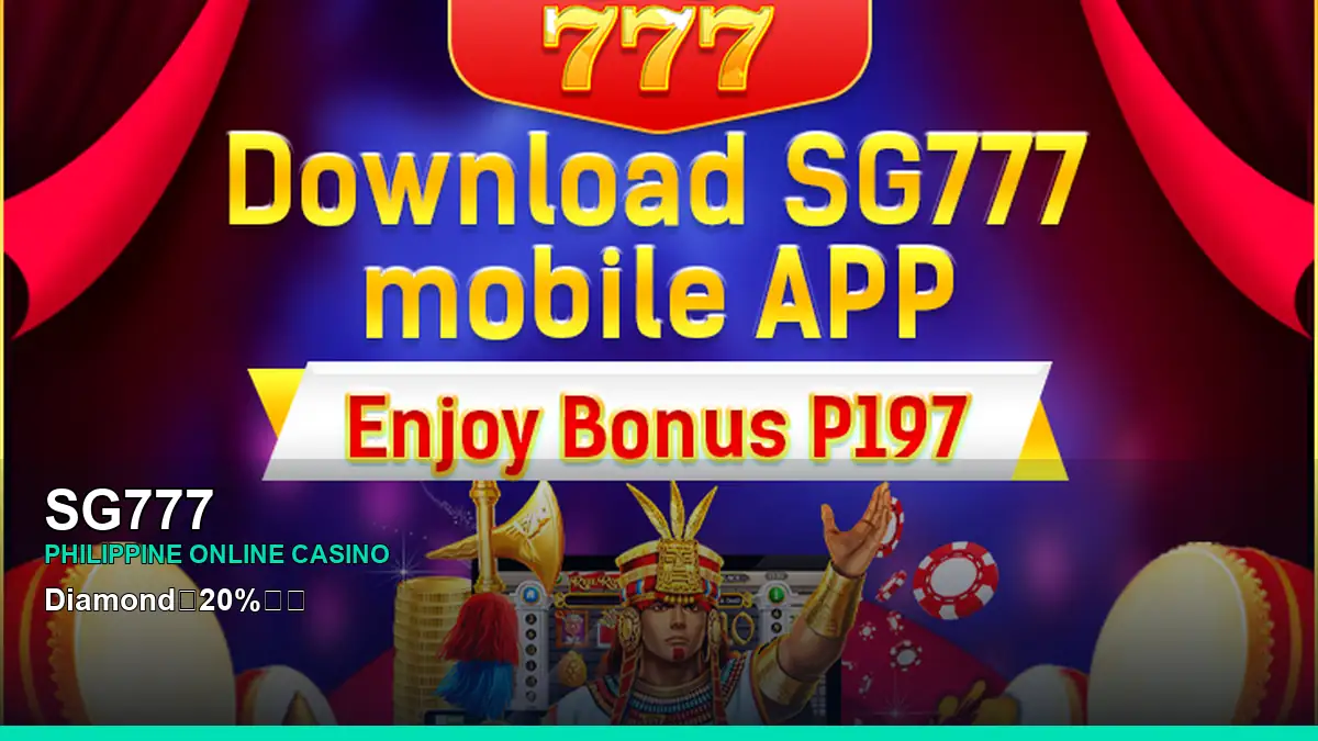SG777 online casino and slot games for Philippine players
